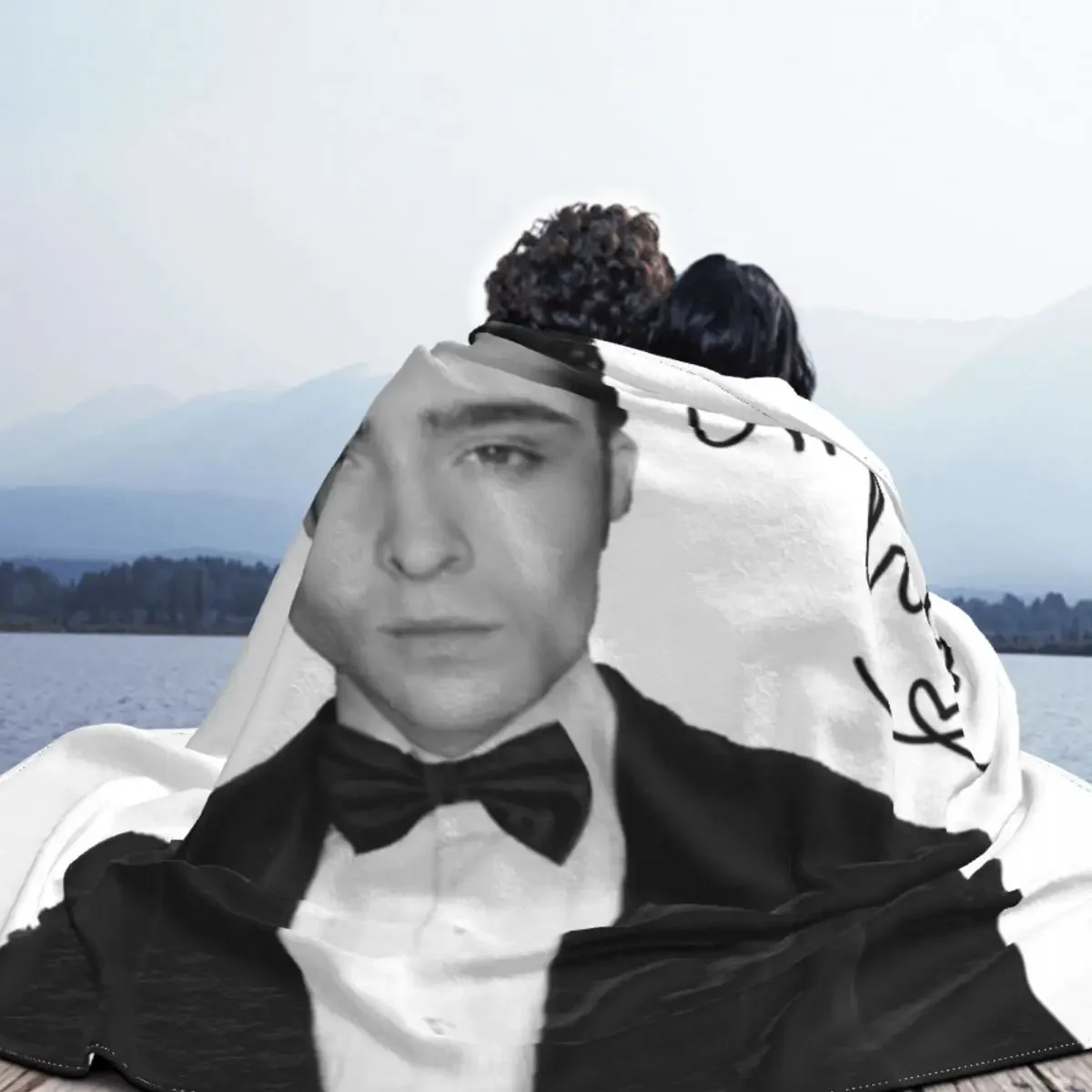 I\'M Chuck Bass Plush Blanket Throw Blanket Winter Warm Blanket Throw Blanket blankets for beds  blankets  throw blanket