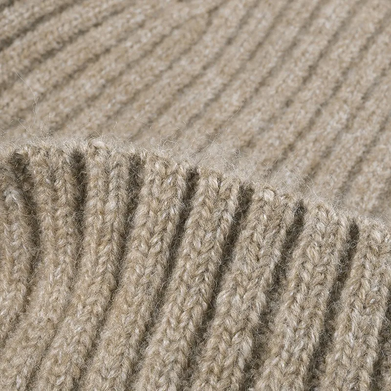 جديد كول المرأة رجل الخريف الشتاء سميكة قبعة صوفية عالية الجودة في الهواء الطلق إيرفلابس الدافئة قبعة صغيرة محبوكة قبعة للرجال والنساء