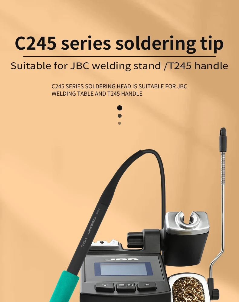 C245 Tip-Set für JBC Lötstation C245-758 C245-759 C245-406 C245-407 C245-032 C245-774 C245-773 C245-061 – Detail 9