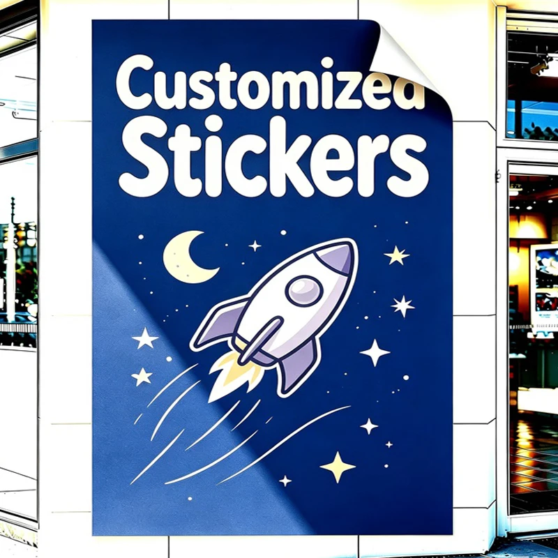 Any Size 100 cm Custom Stickers Suitable For Assisted Living Facility The Cinema Massage Parlor Commercial Advertising Promotion