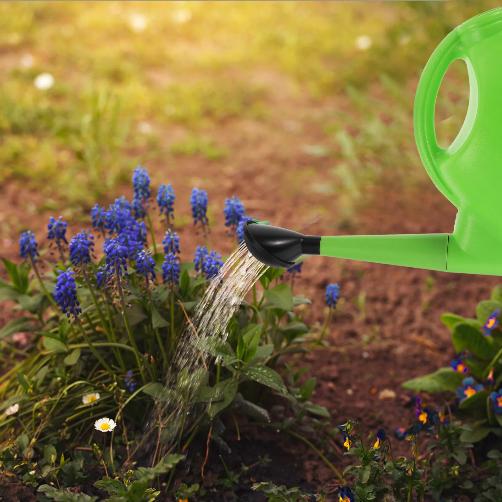 

1Pcs Garden Watering Can Plastic Thicken Large Capacity Durable Watering Sprayer for Home Garden Flowers Sprinkle Kettle