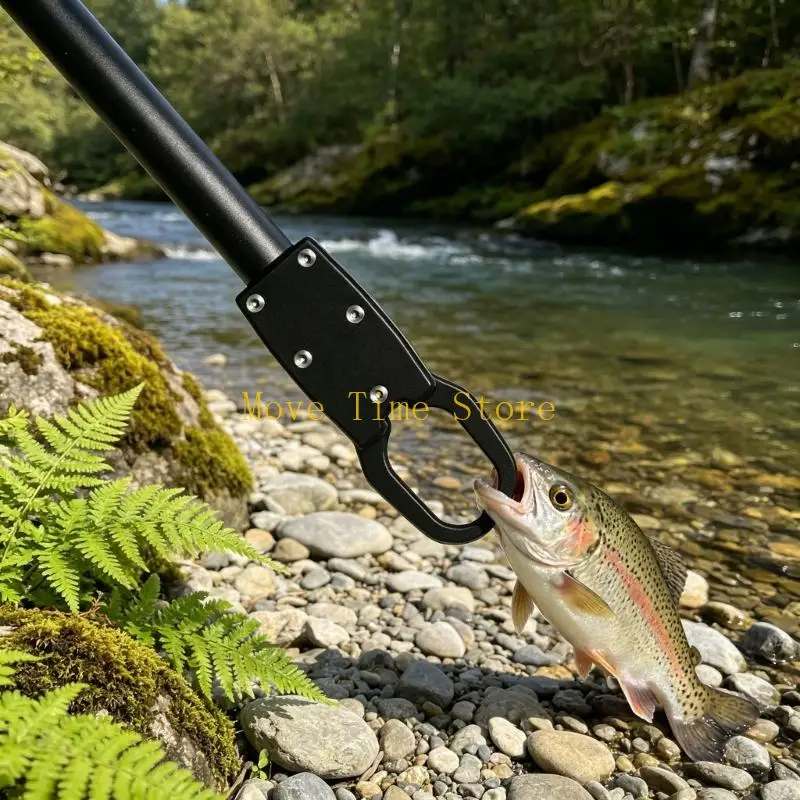 92ME High Precisions Fish Handling Pliers Grabber Fish Weighing Tool Smooth Rotations
