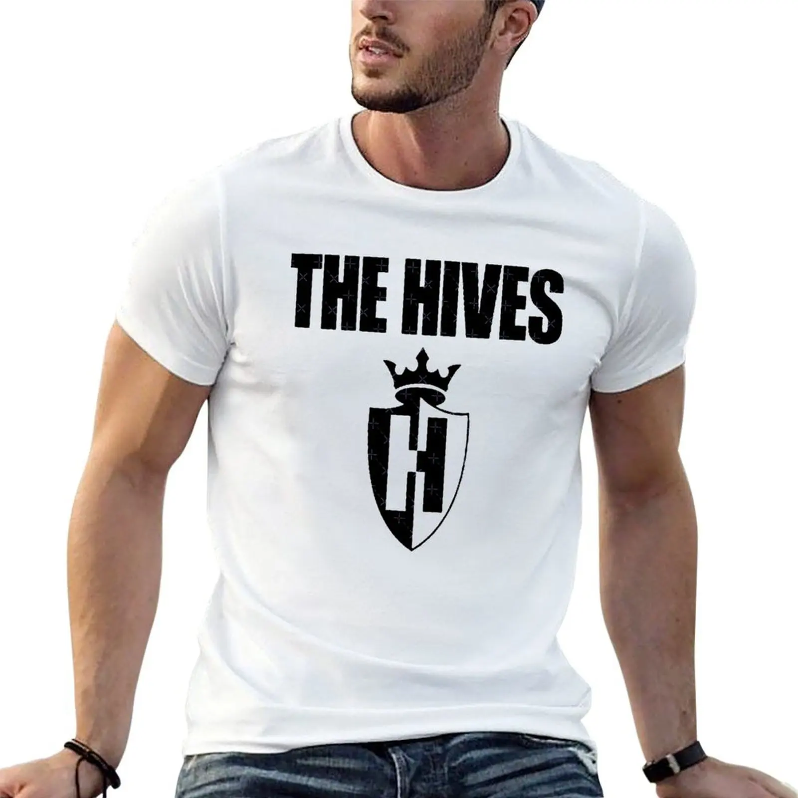 

Special Present The Hives Logos Rock Band Gifts Movie Fans T-Shirt t shirt man designer printed t shirts for man T-Shirt