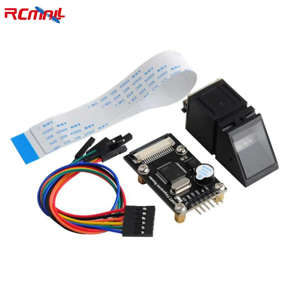 

UART Fingerprint Reader Intelligent Module STM32F205 Onboard Fingerprint Recording Matching Searching for Fingerprint Lock