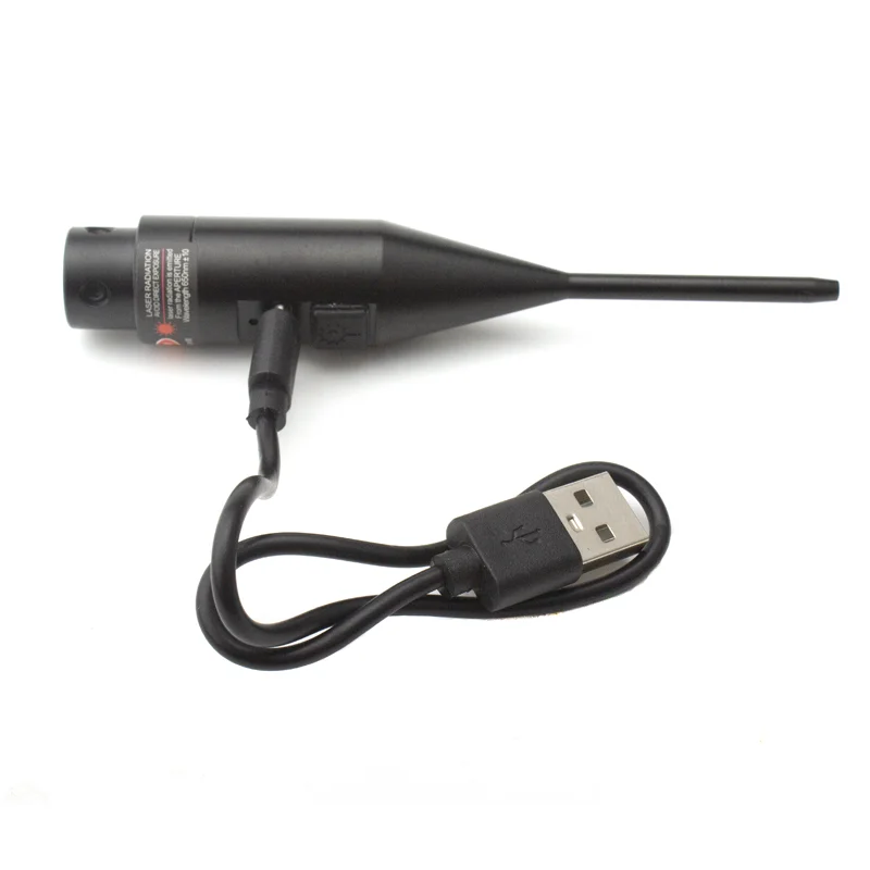 Laser Boresigher 64 Adapters Kit USB Rechargeable .177 .22 to 12GA Tactical Laser Collimator Boresighter Upgraded Version - view 4