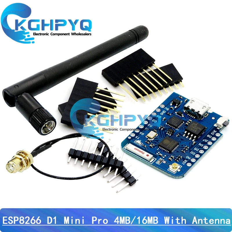 Wemos D1 Mini Pro 4…