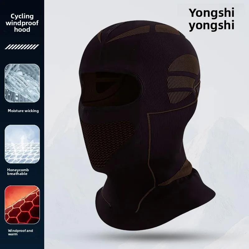 Cycling Windproof Headgear Men Women Winter Warm Mask Motorcycle Skiing Breathable Quick Drying Thermal Face Neck Protection