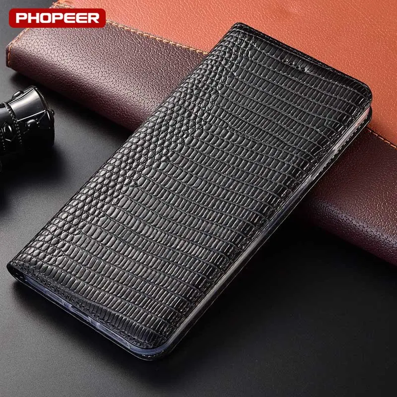 

Luxury Lizard Grain Genuine Leather Case For Google Pixel 8 7 6 5 4 3 2 3A 4A 5A 6A 7A XL Pro 4G 5G Phone Flip Cover Cases