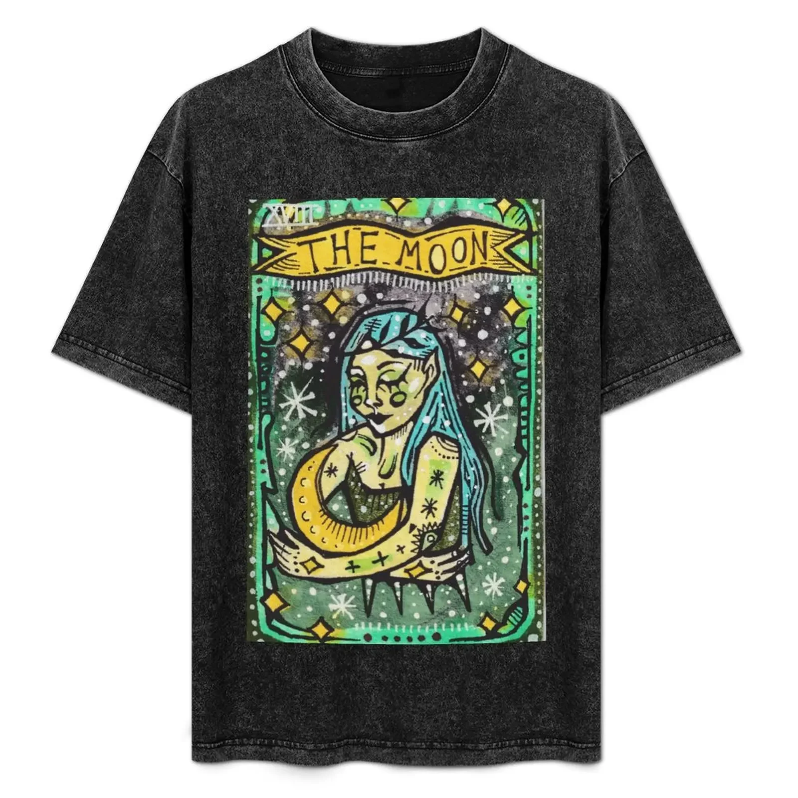 

The Moon T-Shirt Labor Work Casual T-Shirt