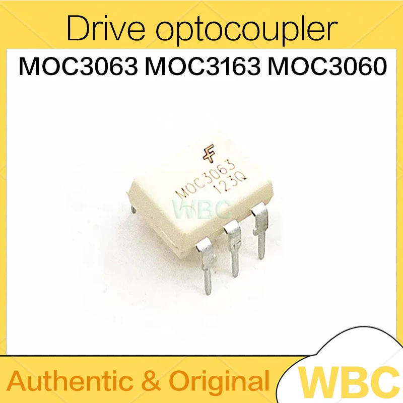 10Pcs/Lot MOC3063 MOC3163 MOC3060 DIP-6 Drive optocoupler new original