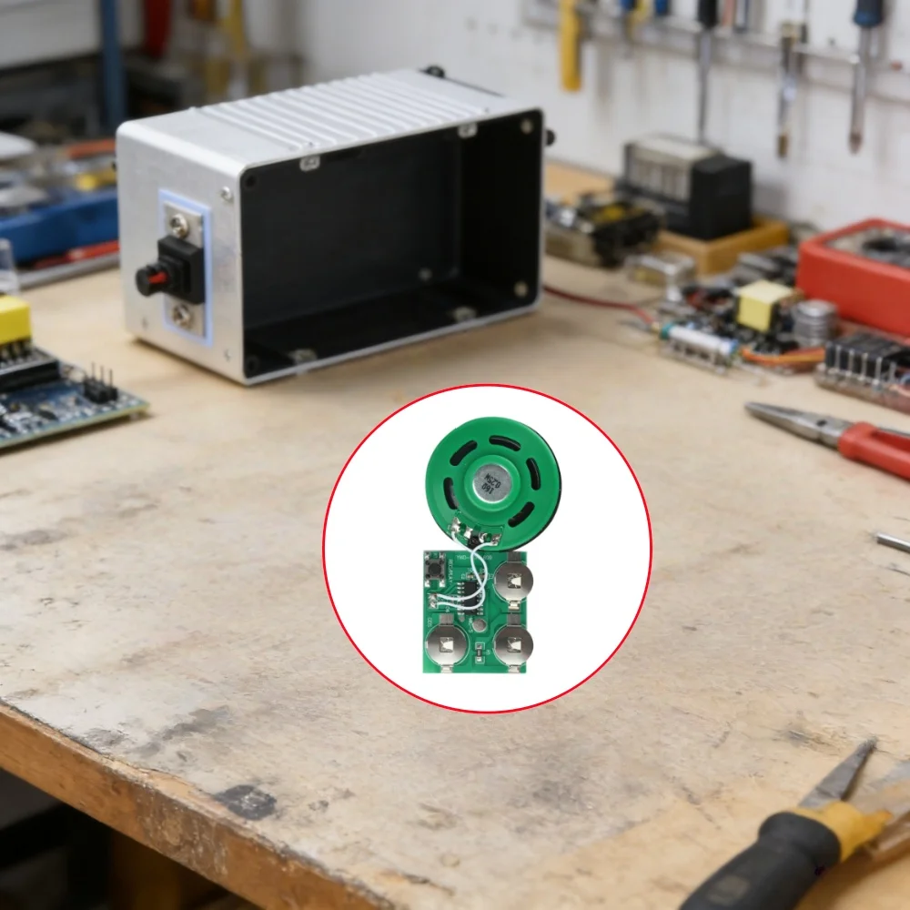 60 Second Recording Playback Board Music Module Greeting Card Refrigerator Sticker DIY With Battery Button Playback Voice Module