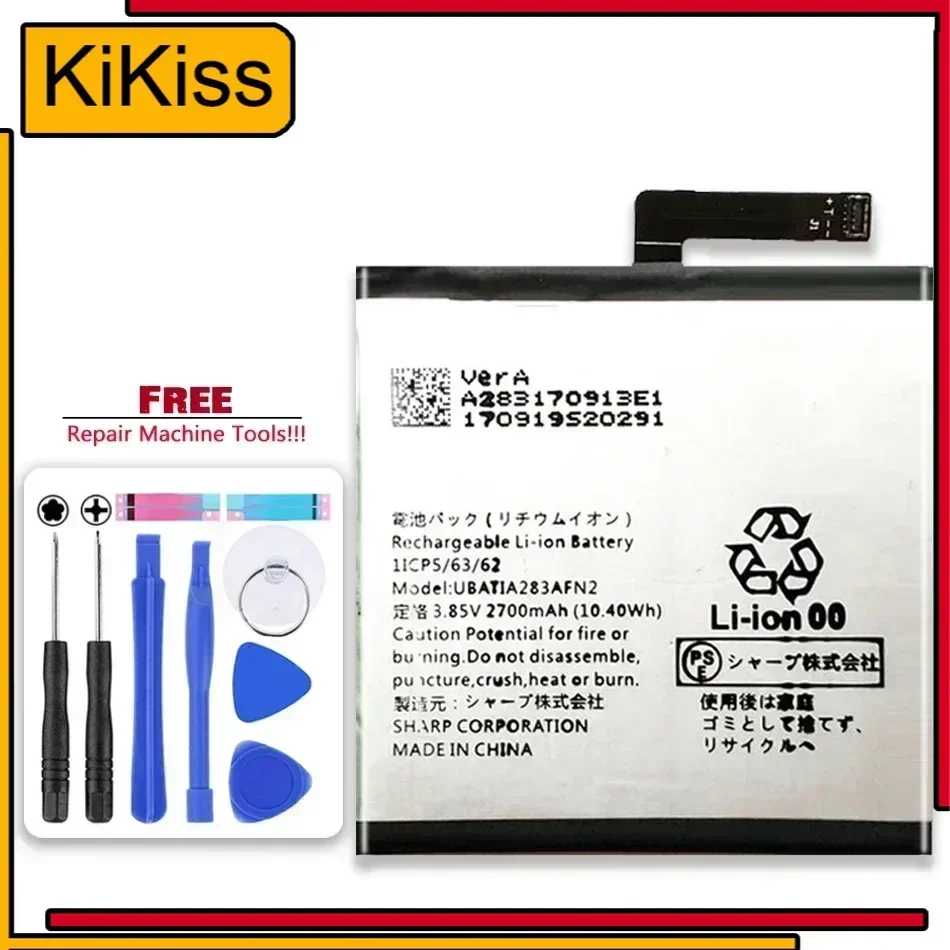

Replacement Battery 2700mAh For SHARP AQUOS Sense UBATIA283AFN2 Mobile Phone bateria batteries + Track code