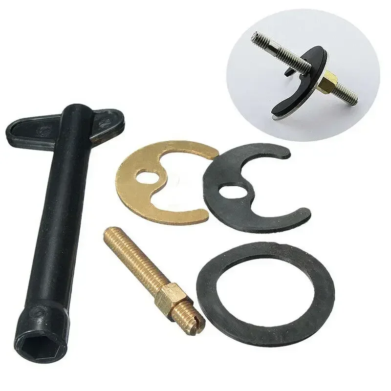 Juego de accesorios de fijación para grifo, llave de arandela de perno M8, placa monobloque para fregadero, grifo mezclador para lavabo de cocina,