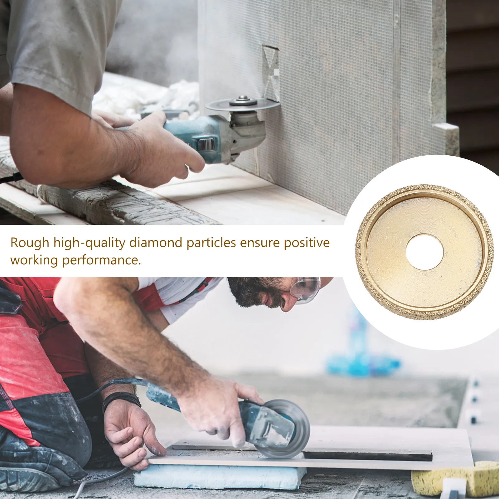Diamond Grinding Disc Rough High-Quality Particles Fast Cutting For Masonry Stone Marble Vacuum Brazed Cup Wheel Segment Bowl