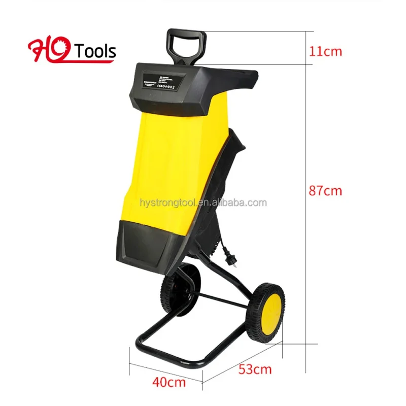 

HYstrong Tools 2500W Electric Branch Garden Wood Shredder Chipper Machine