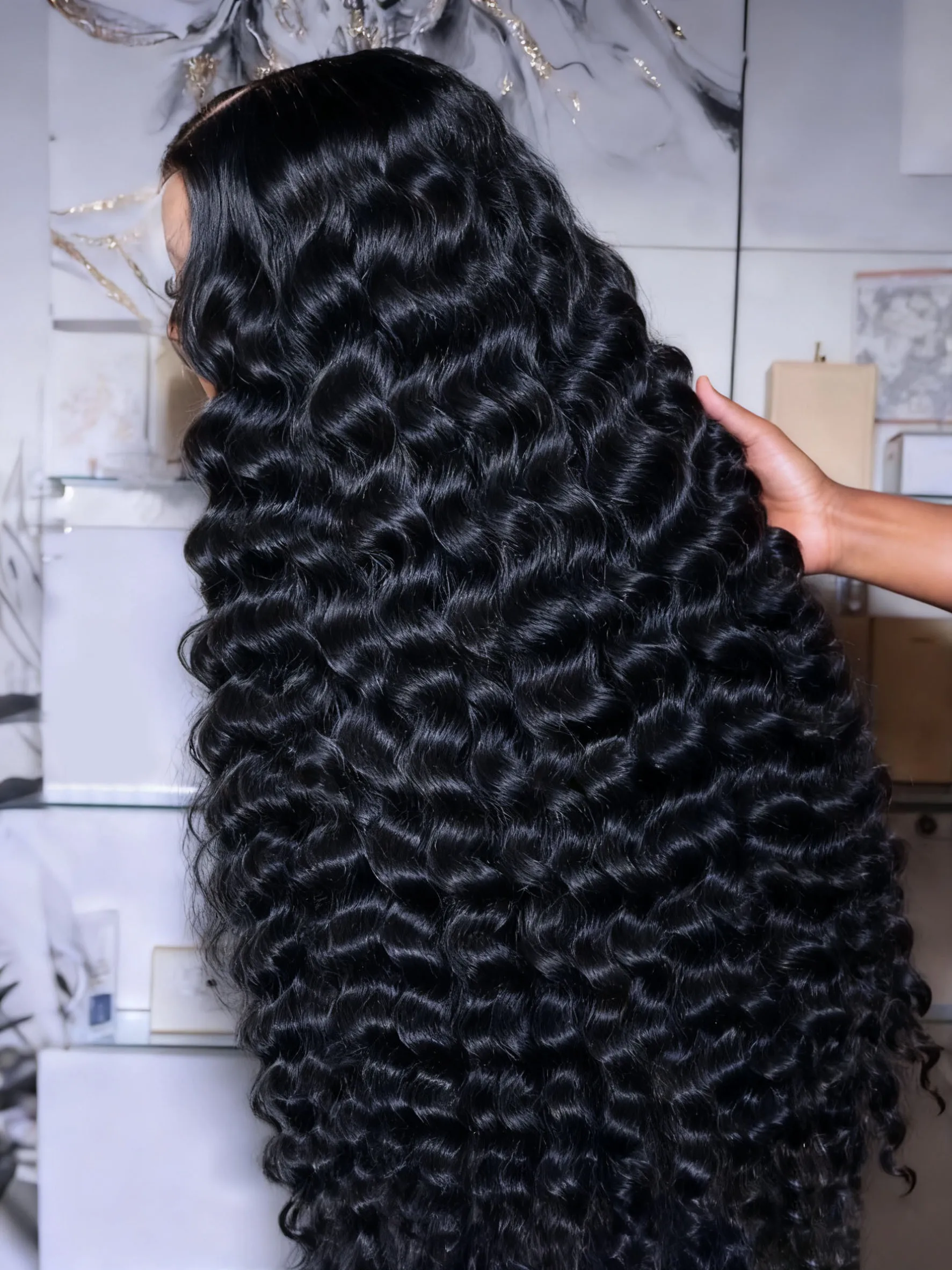 

Loose Wave HD 13x6 Lace Frontal Human Hair Wigs Brazilian Transparent Nature Remy Wave Lace Front Wig For Black Women Preplucked