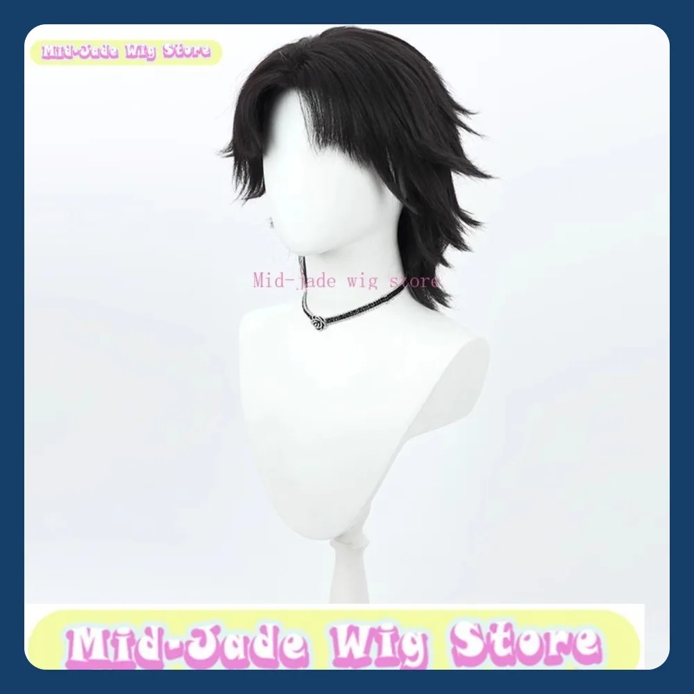 ミッドジェイドウィッグストア FGO グリゴリ・ラスプーチンコスプレウィッグアニメゲームロールプレイングハロウィンコスチューム小道具人工毛