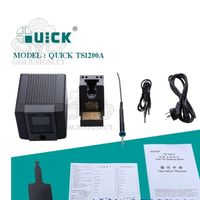 Adjustable Temperature Soldering Station, Lead Free BGA Soldering Iron Station QUICK TS1200A, Intelligent Welding Station, 120W