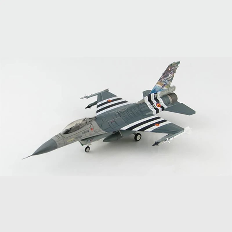 Die cast Billy Space Army F-16AM fighter jet militarized combat 1:72 ratio alloy and plastic simulation men's gift