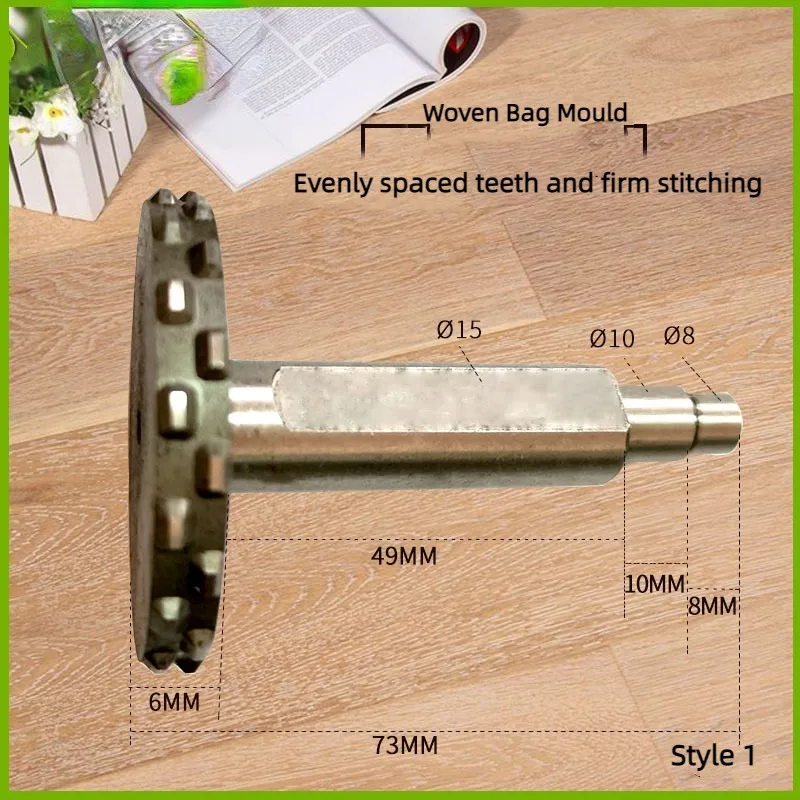 

Special Mould for Woven Bag Snake Skin Pocket Ultrasonic External Bracket Embossing Machine Stitching Machine