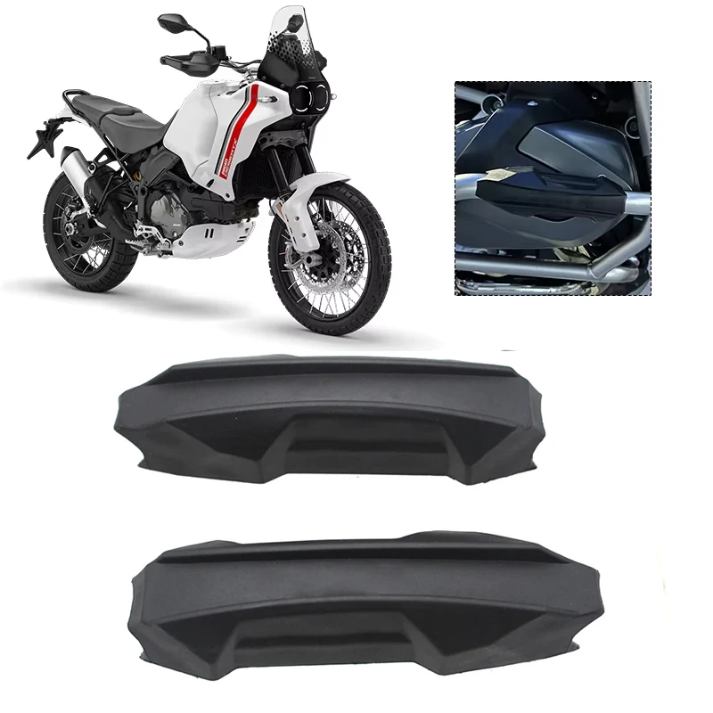 DESERTX Motorcycle Engine Crash Bar Protector Bumper Guard Decorative Block For DUCATI Desert X 2022 2023 2024