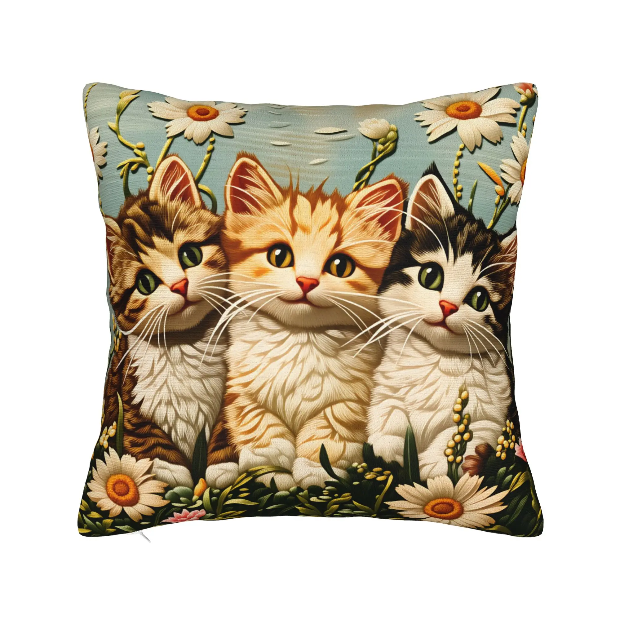Pillow Case Adorable Animal-Printed Design  Pillow Cover For Couch Sofa Bedroom Fashion Pillowcases
