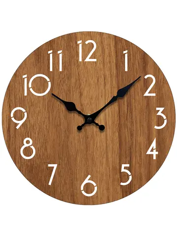 นาฬิกาแขวนผนังไม้สไตล์โมเดิร์น ตกแต่งห้องนั่งเล่น ห้องนอน แบบมินิมอล ไม่มีเสียงดัง ของขวัญสุดเก๋สำหรับผู้ที่ชื่นชอบการตกแต่งบ้าน