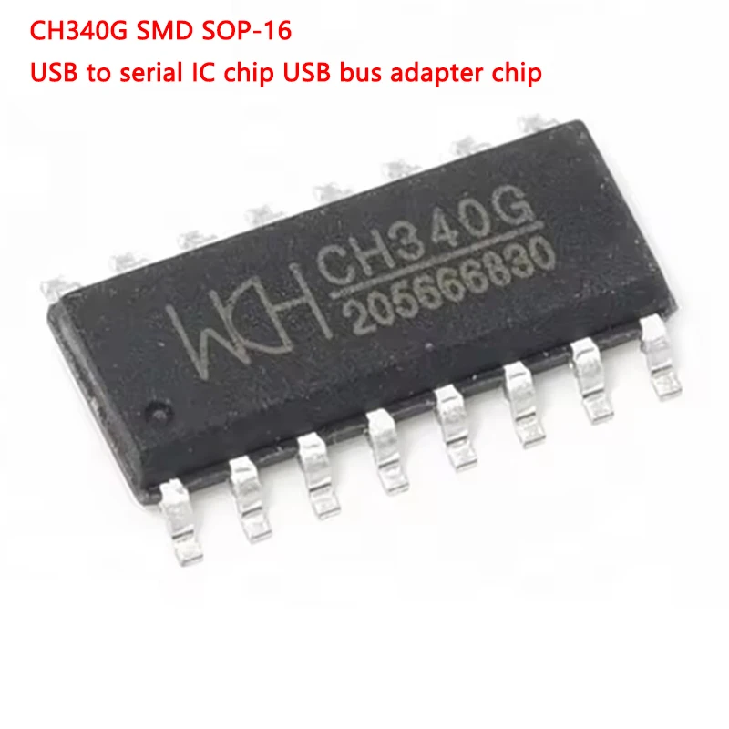 5PCS new original patch CH340G USB turtles chip USB shiny delivery chip SOP-16