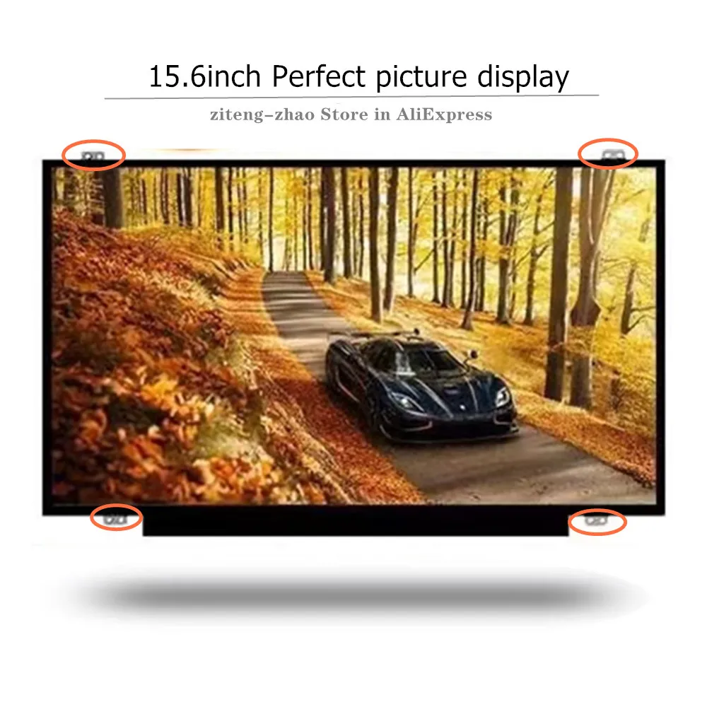 N156HGE-EAB NT156FHM-N41 NT156FHM-N31 B156HTN03.8 B156HTN03.0 N156HGA-EA3 B156HTN03.4 Laptop LCD Display Screen Slim 15.6\