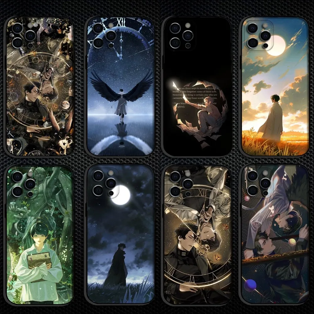 

Omniscient Reader Viewpoint Phone Case For iPhone 16,15,14,13,12,11 Plus,Pro Max, Soft Silicone Black Cover