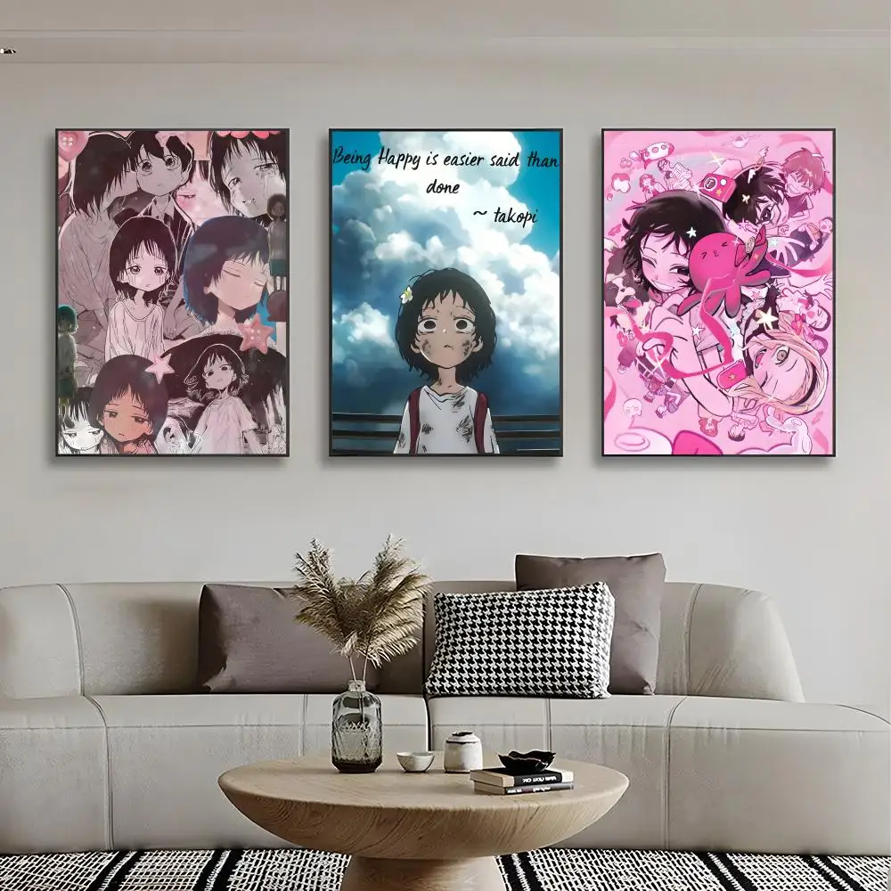 T-Takopi's Original Sin outstanding Poster High-definition stickers ideal gifts for living rooms hallways