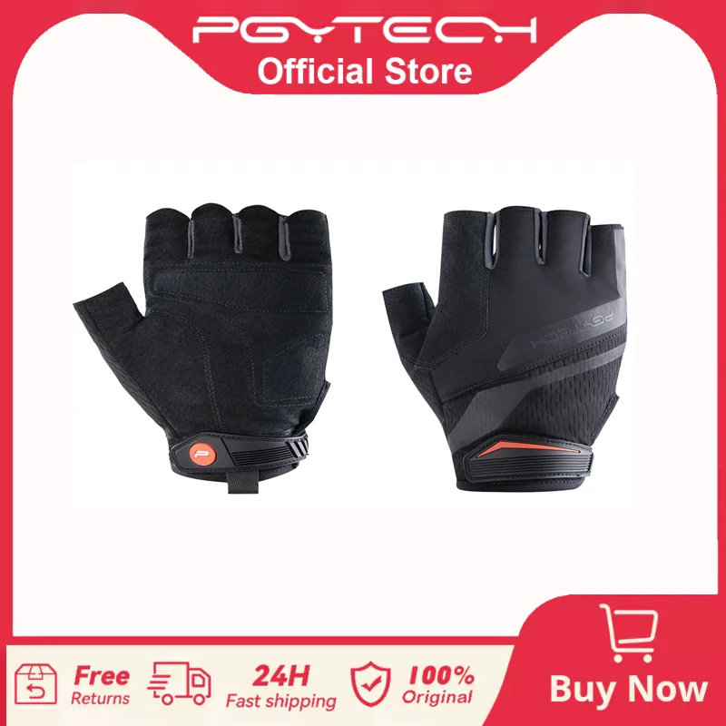 

Перчатки PGYTECH для фотосъемки без пальцев, Нескользящие, прочные, из натуральной кожи, полиэфирного волокна, подходят для фотографа