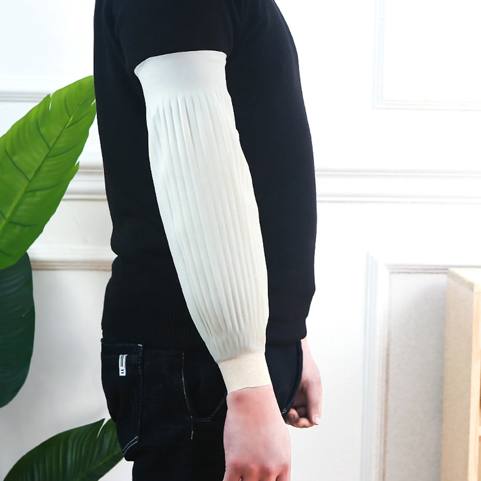 

Waterproof Rubber Sleeve Arm Latex Fishing Working Emulsion Garden Oversleeve Sleeves Oilproof