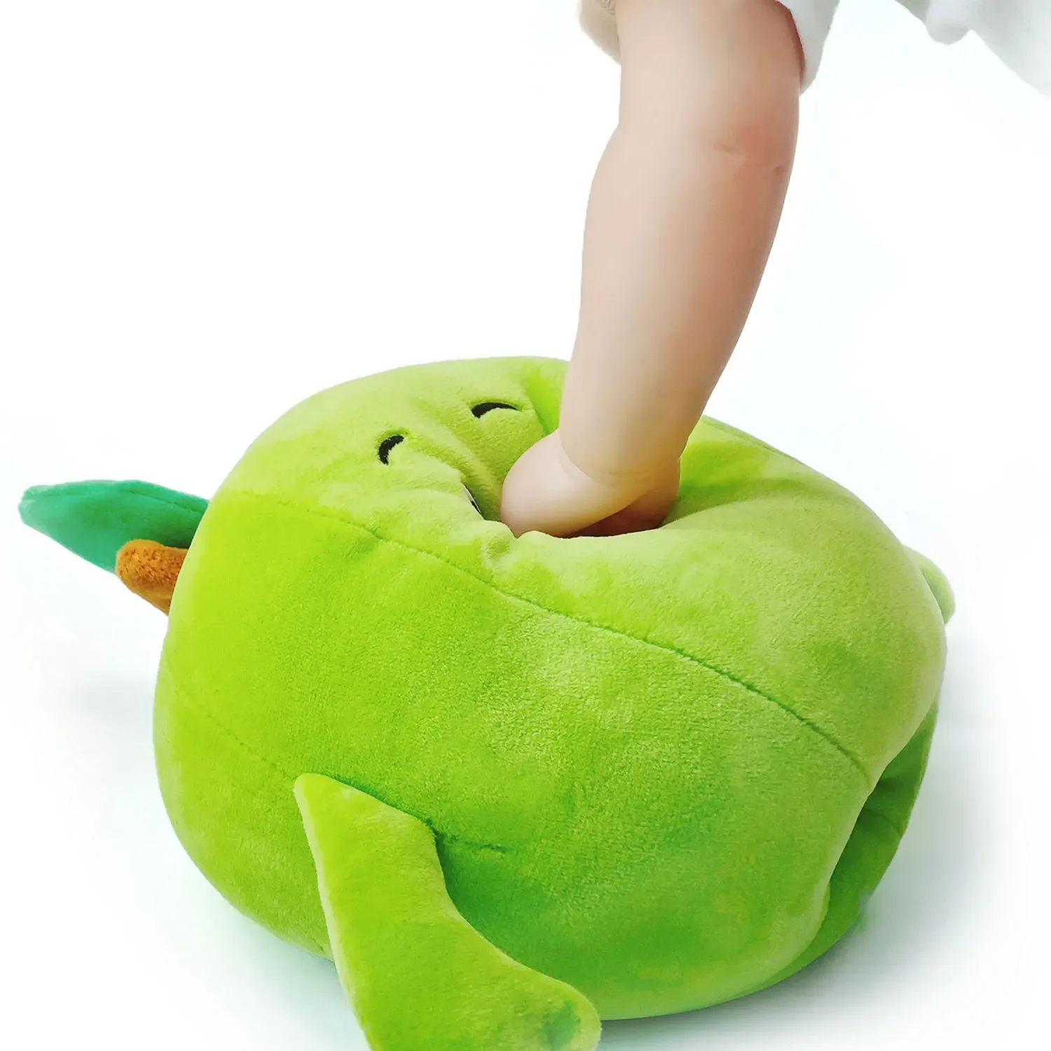 Imitation fruit fruit plush toy apple banana raspberry pastoral style decoration soft pillow, event party doll, birthday gift