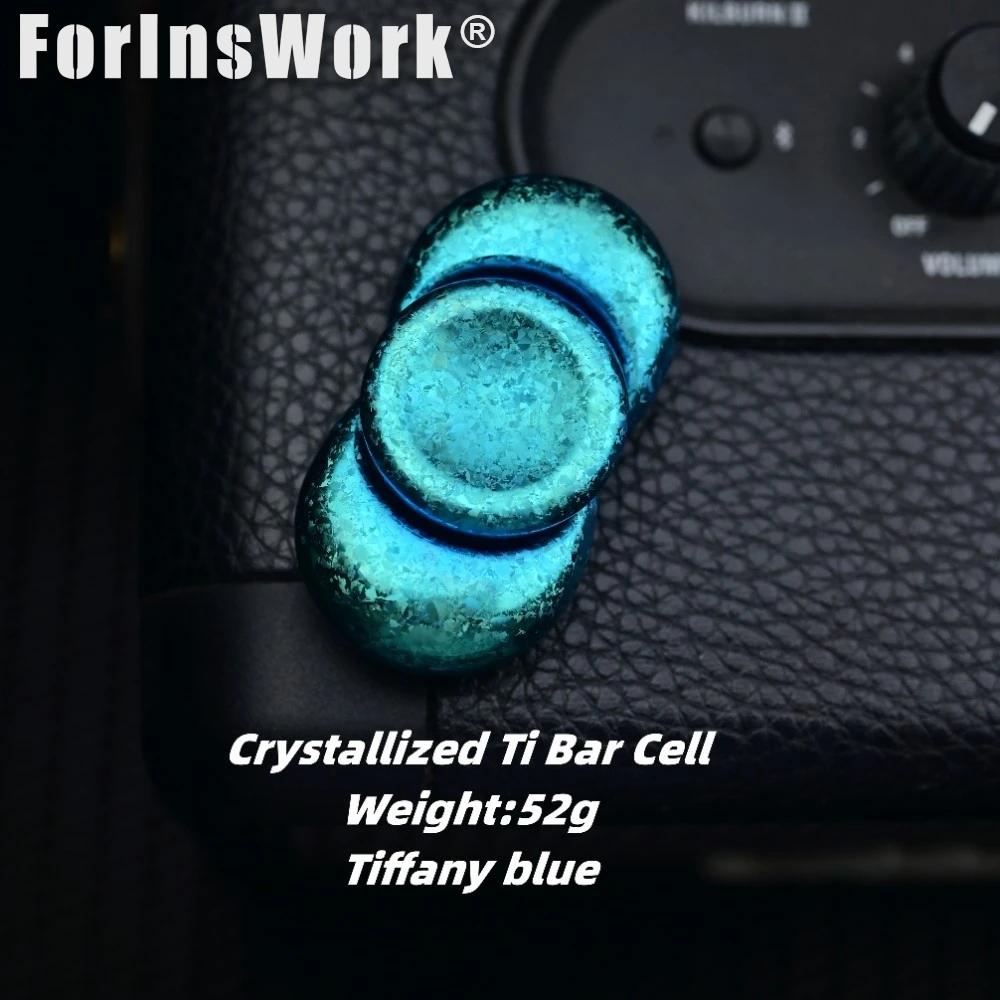 KINETICS آسيا المحيط الهادئ EDC بلورية Ti بار خلية اليد سبينر المعادن تململ لعبة التوحد اللعب ألعاب متململة الكبار #4