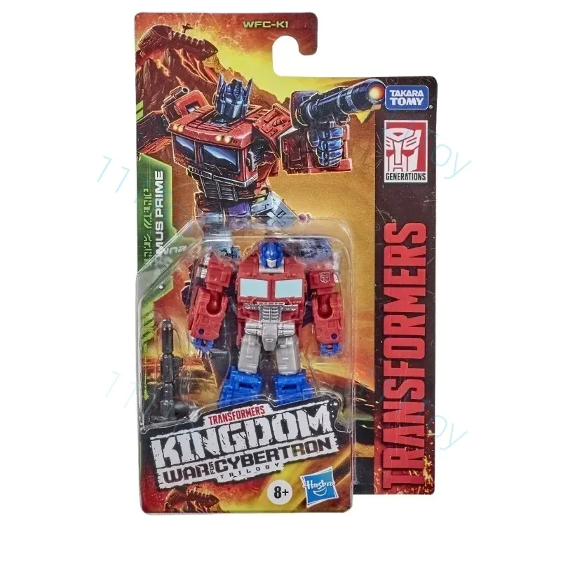 재고 있음 Hasbro Transformers 클래식 장난감 사이버트론 전쟁: WFC-K1Optimus Prime 액션 피규어 로봇 장난감 소장품 선물 취미