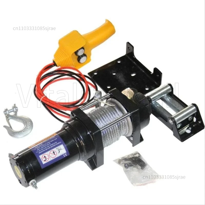 

Vehicular Electric Winch 12V24V Auto Winch Off-Road Vehicle Self-Rescue Electric Winch Traction Hoist