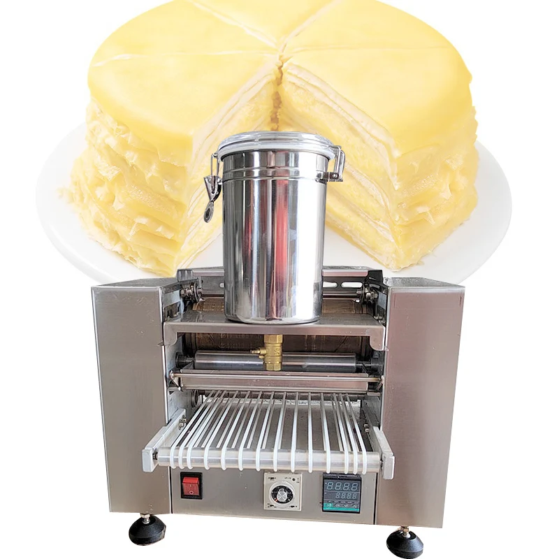 Micro Automatic Thousand Layer Egg Maker Dumpling Skin Spring Roll Roast Duck Cake Pancake Machine