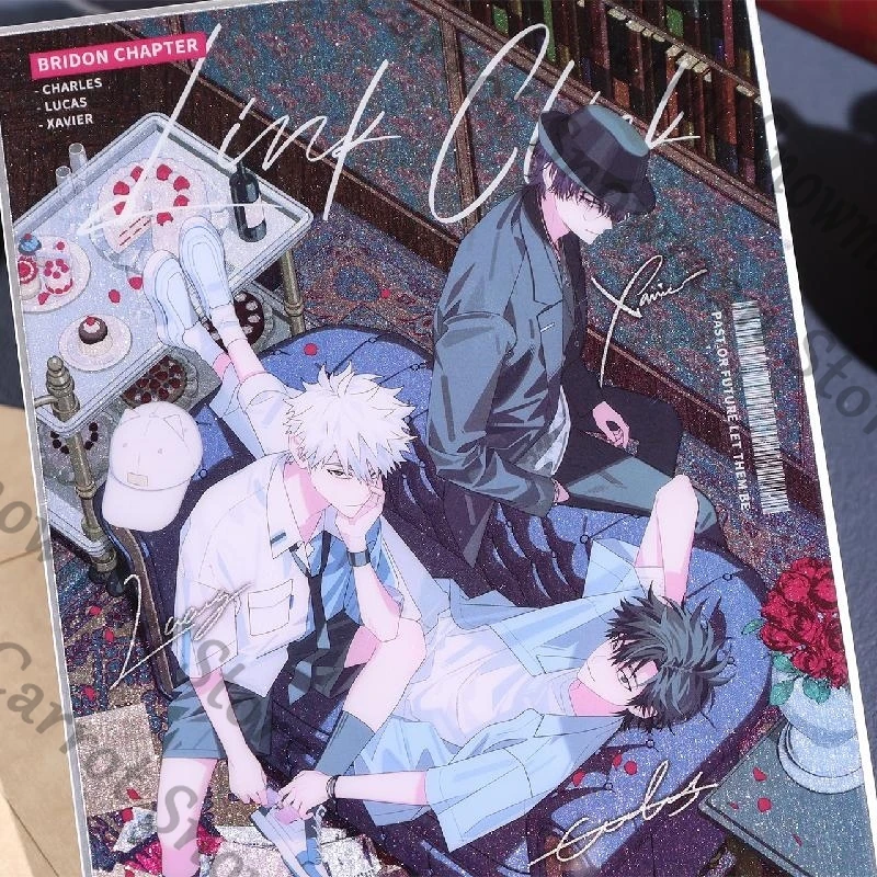 

Genuine Anime Link Click Lucas Charles Liu Xiao Double Flash Acrylic Coloured Paper Colored Papers Gift Cartoon Cospaly