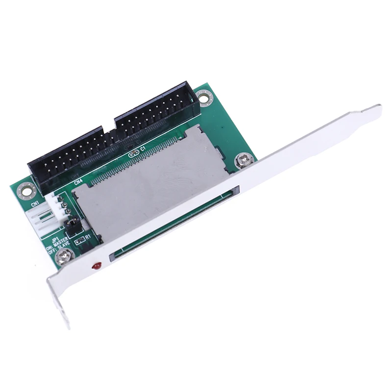 40Pin CF Compact Flash Card To 3.5 IDE Converter Adapter PCI Bracket Back Panel