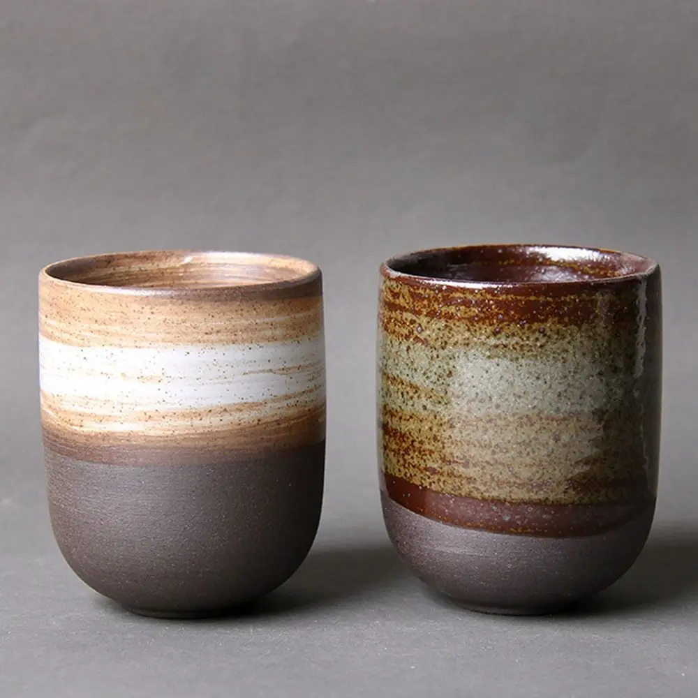 Ceramic 120ml Wine Mug Water Mugs Pottery Tableware Drinkware Coffee Cup Water Cups Tea Cups