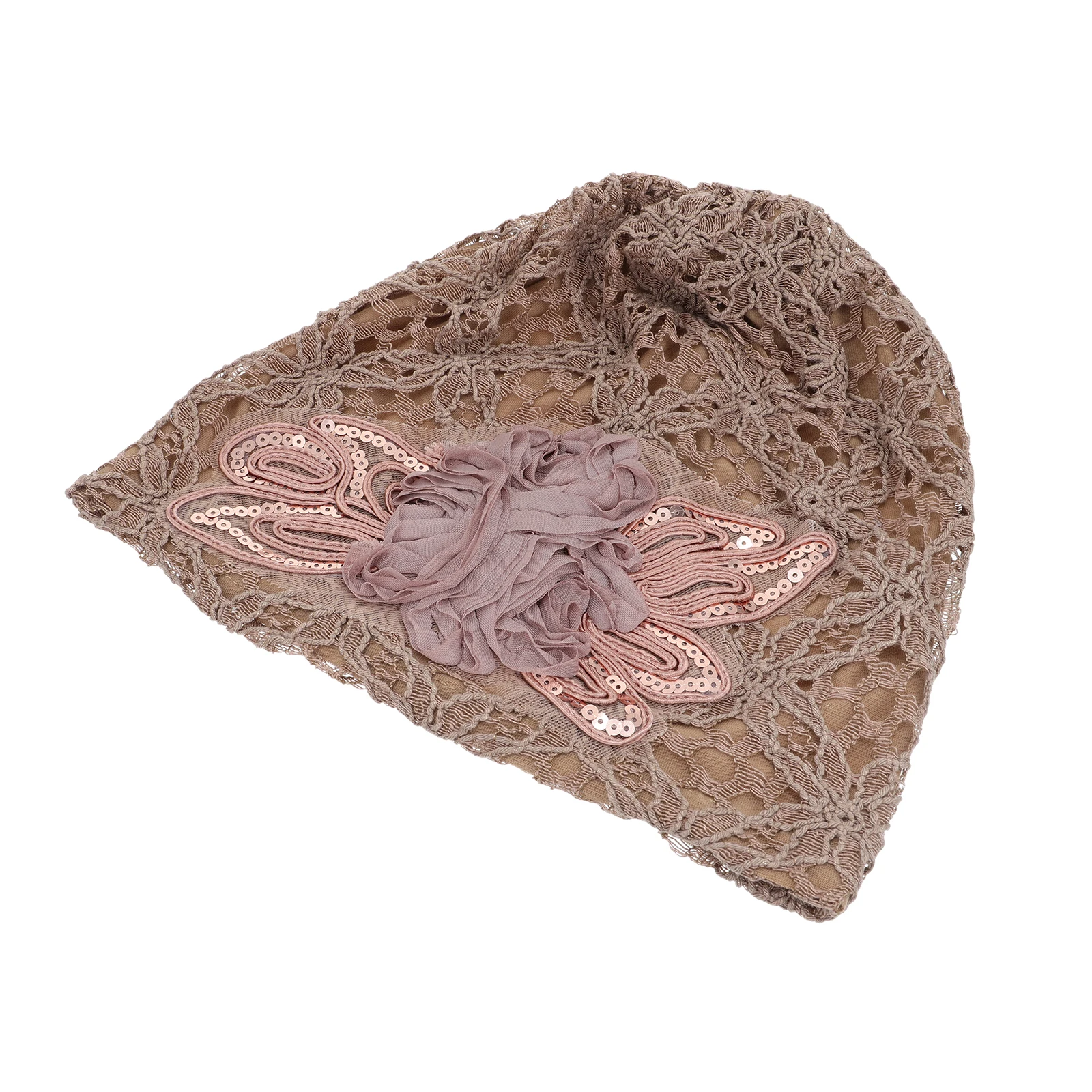 

1pc Warm Lace Women Sleep Hat Hair Care Chemo Protective Polyester Pregnant Headband Soft Durable Comfortable