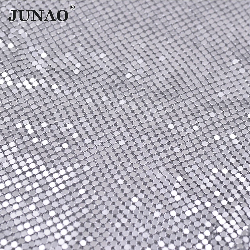 

JUNAO 45*120 см Высокое качество шитье серебряные стразы сетка лист металл хрустальная лента Тим аппликация стразы повязка для поделок своими руками