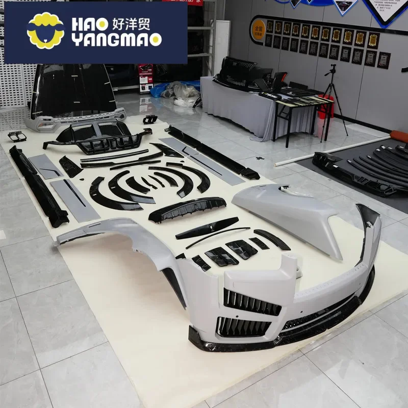 2025 New Generation Real Carbon Fiber Full Body Kit for Rolls Royce Cullinan Upgrade Style