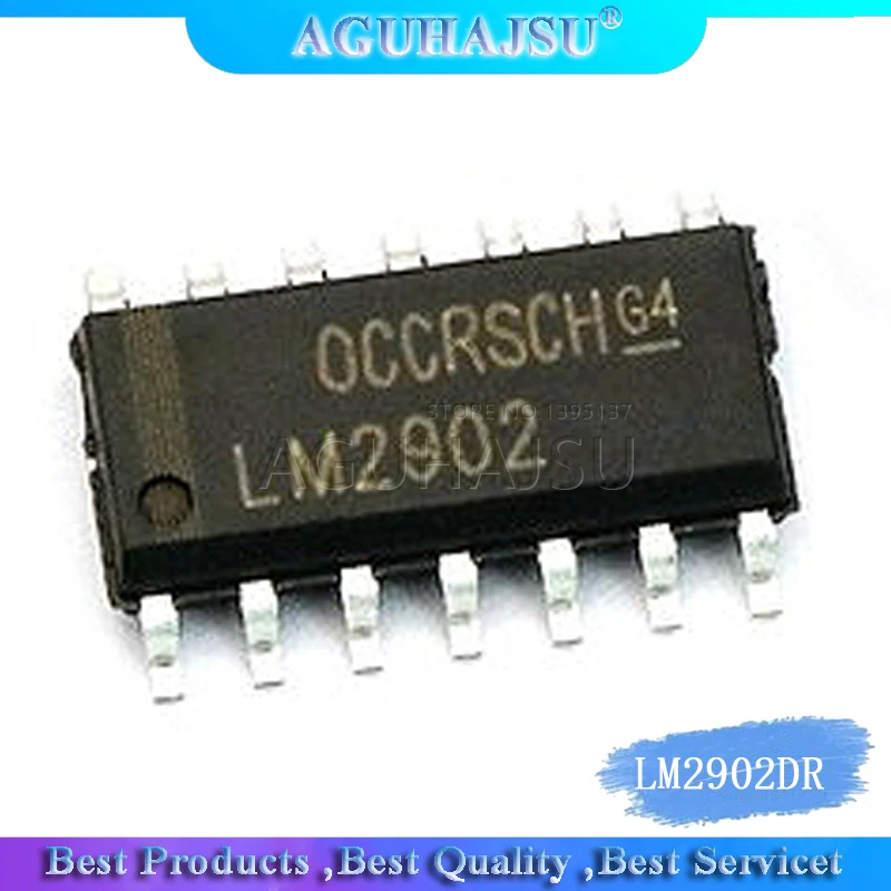 1PCS LM2902DR LM2902 เปลือกกันน้ํา