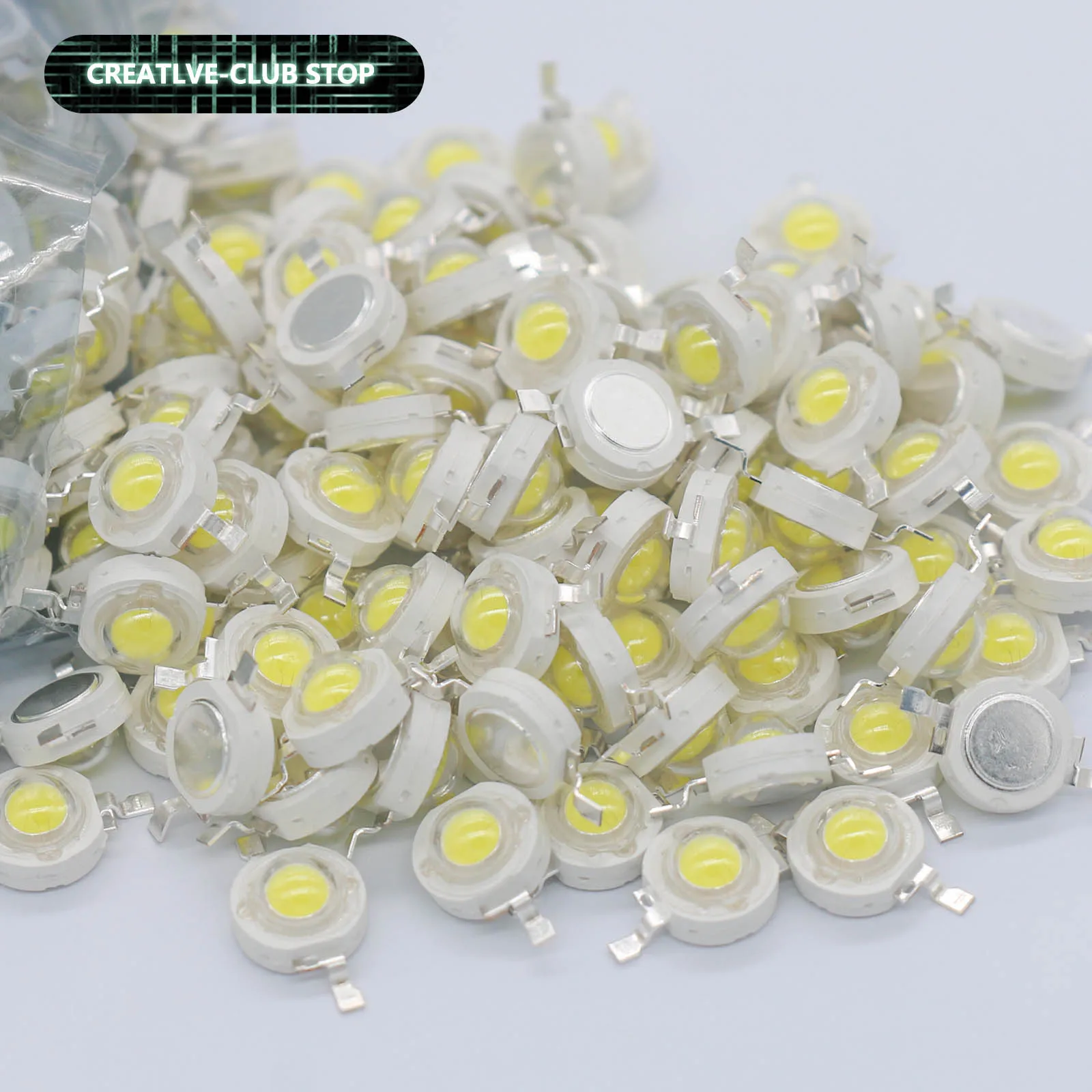 

10Pcs LED COB Lamp Chip 1W 300mA 3W 600mA 3.2-3.6V 100-220LM Mini LED Bulb Diode SMD For DIY LED Floodlight Spotlight Downlight