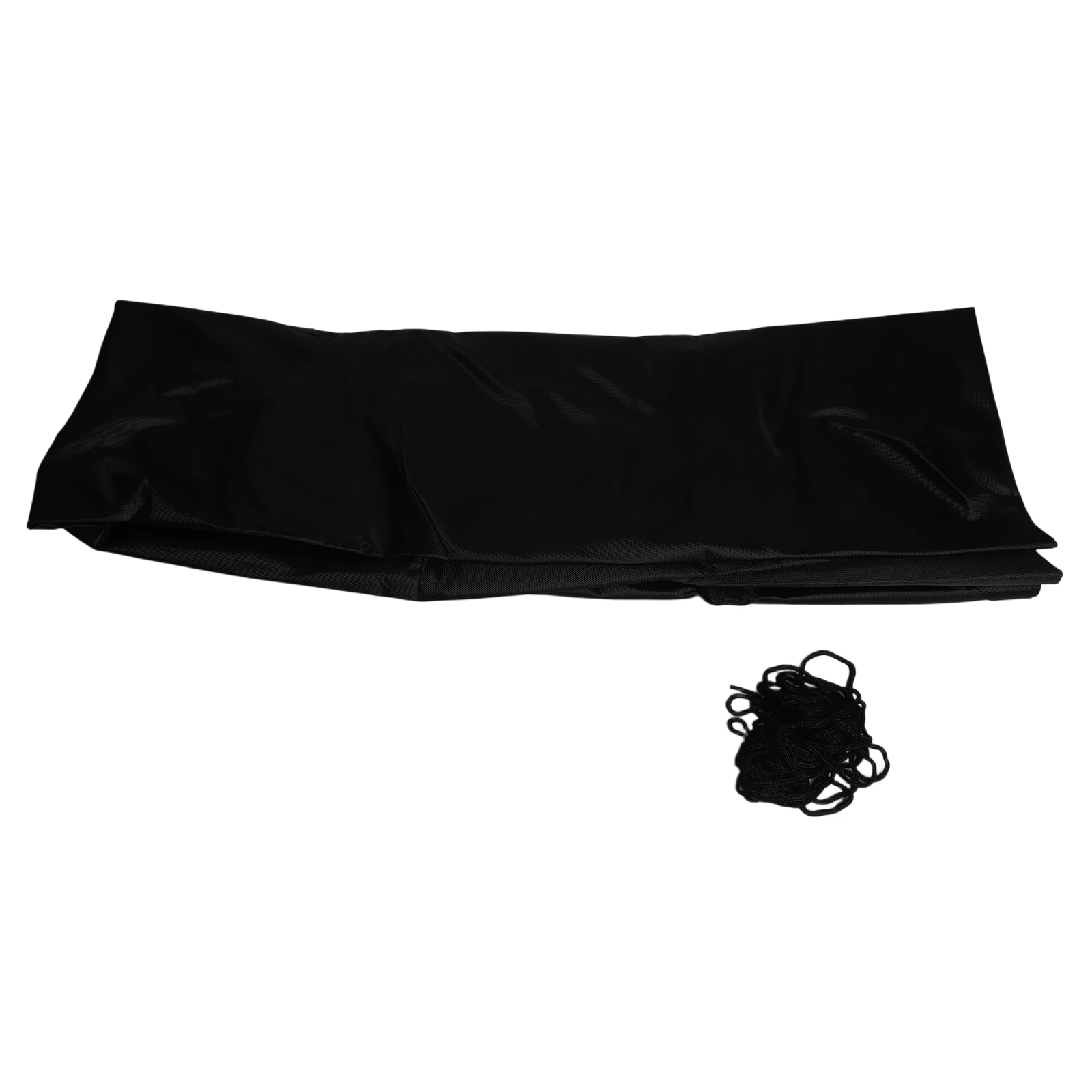 Round Pool Cover with Tie Ropes and Ground Nails for Above Ground Pools Designed to Withstand Harsh Weather and Debris