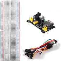 MB-102 MB102 Breadboard 400 830 Point Solderless PCB Bread Board Test Develop DIY for arduino laboratory SYB-830