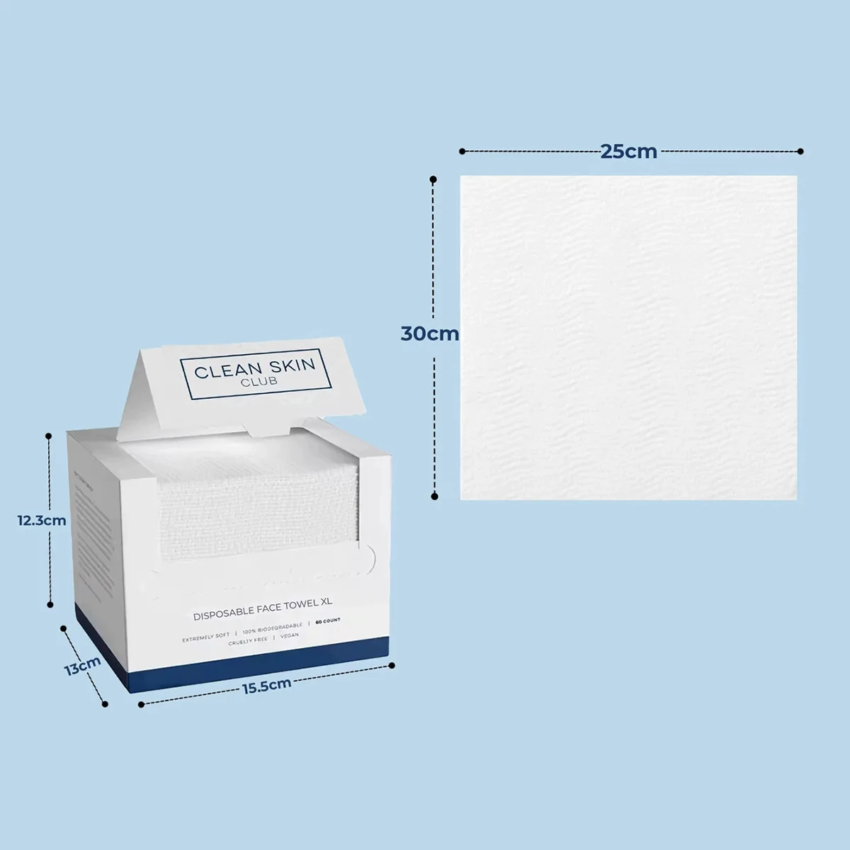 50Pcs/Box Disposable Face Towels Facial Cleansing Wipes Makeup Remover Dry Beauty Skincare Travel Pack view 6