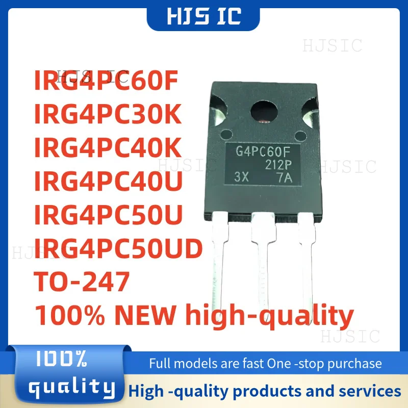 5 uds nuevo IRG4PC30K TO-247 G4PC30K IRG4PC40K G4PC40K IRG4PC60F G4PC60F IRG4PC50UD G4PC50UD IRG4PC40U G4PC40U IRG4PC50U G4PC50U